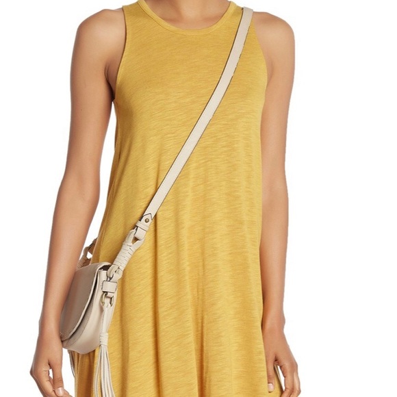 Madewell Yellow Mini Dress - Picture 1 of 8